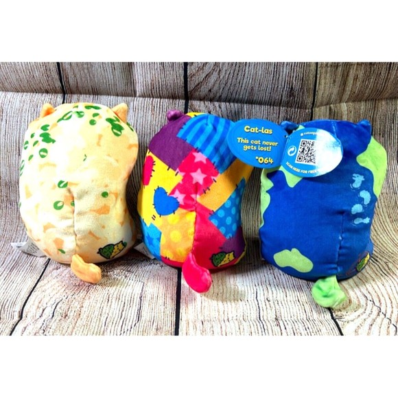 Cats Vs Pickles Lot Crazy‎ Quilt-Ramen-Catlas 4” stuffed plush - Picture 2 of 2